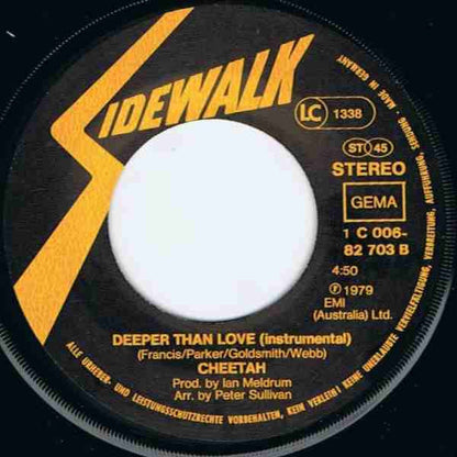 Cheetah - Deeper Than Love 37180