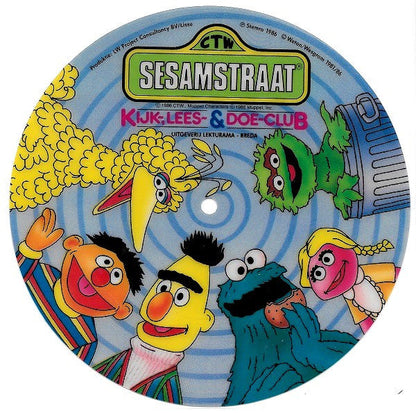 Sesamstraat - Bert En Ernie (Flexi-disc) 41172 Flexidisc Vinyl Goed / Hoes Goed