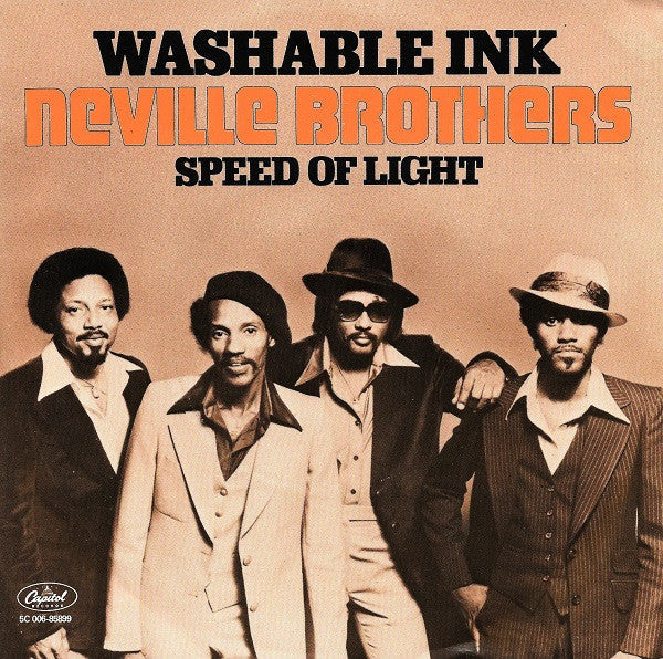 Neville Brothers - Washable Ink 33852 Vinyl Singles Vinyl Goed / Hoes Goed