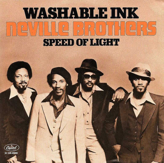 Neville Brothers - Washable Ink 33852 Vinyl Singles Vinyl Goed / Hoes Goed