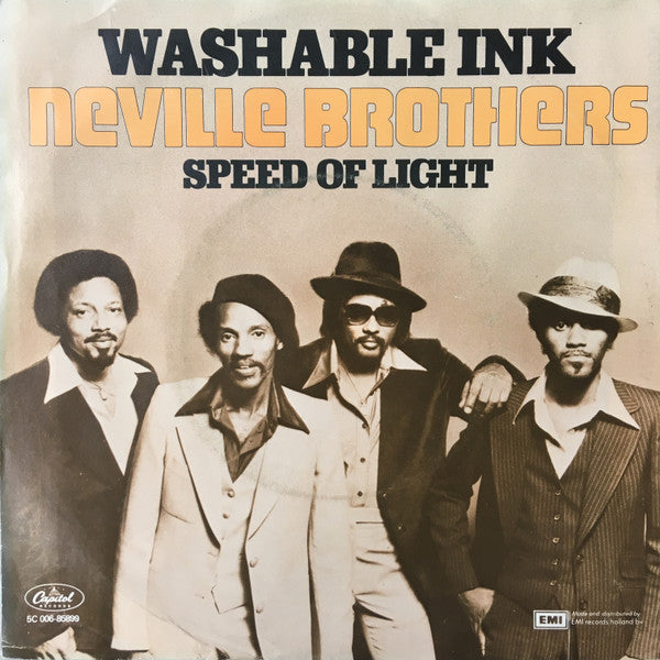Neville Brothers - Washable Ink 33852 Vinyl Singles Vinyl Goed / Hoes Goed