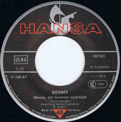 Benny - Oh Mary, Mary 17576