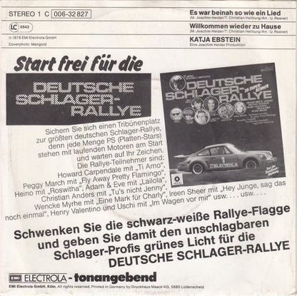 Katja Ebstein - Es War Beinah So Wie Ein Lied 40721 Vinyl Singles Vinyl Goed / Hoes Goed