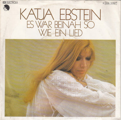 Katja Ebstein - Es War Beinah So Wie Ein Lied 40721 Vinyl Singles Vinyl Goed / Hoes Goed