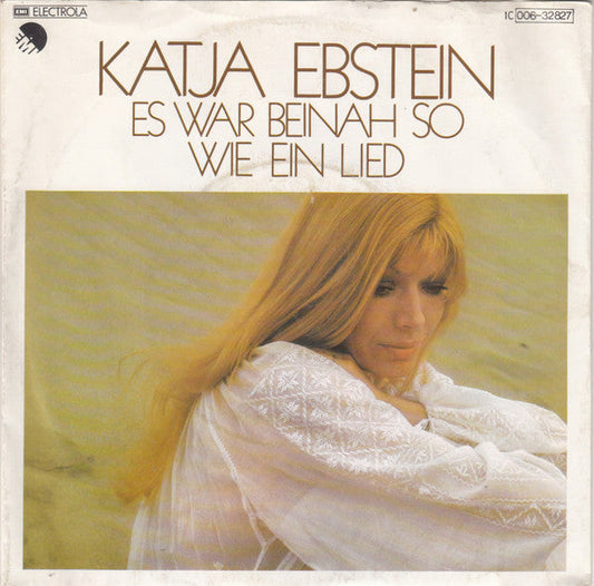 Katja Ebstein - Es War Beinah So Wie Ein Lied 40721 Vinyl Singles Vinyl Goed / Hoes Goed