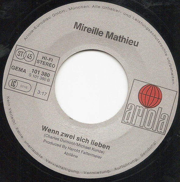 Mireille Mathieu - Tage Wie Aus Glas 21875