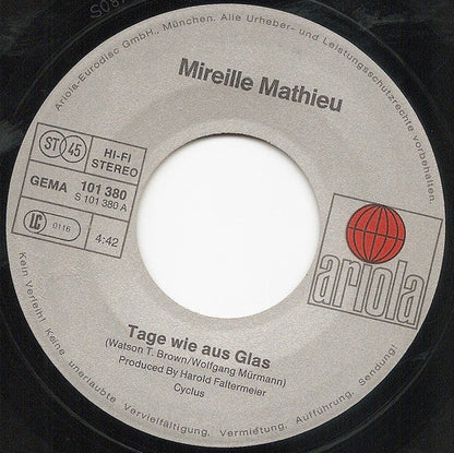 Mireille Mathieu - Tage Wie Aus Glas 21875