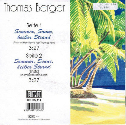 Thomas Berger - Sommer, Sonne, Heißer Strand 34862