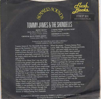 Tommy James & The Shondells - Summer Sounds 41184 Vinyl Singles EP Vinyl Goed / Hoes Goed