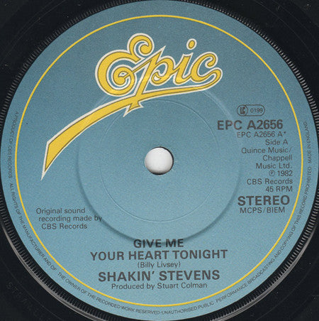 Shakin' Stevens - Gib mir heute Abend dein Herz 39292