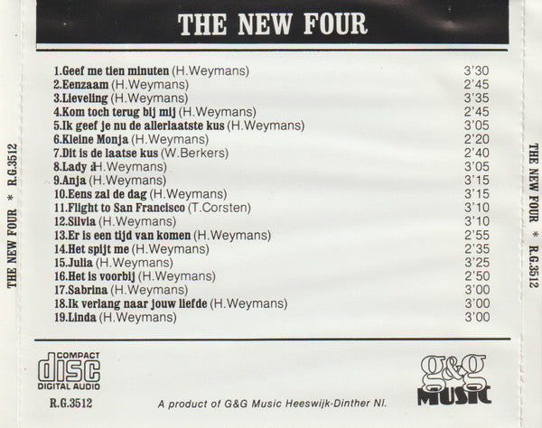 New Four - The New Four (CD) 70478 Compact Disc Goede Staat