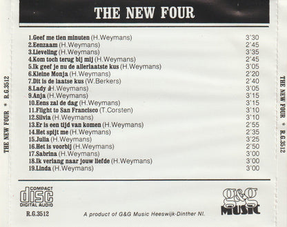 New Four - The New Four (CD) 70478 Compact Disc Goede Staat
