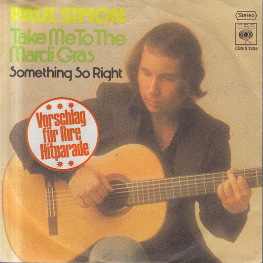 Paul Simon - Take Me To The Mardi Gras 40823 Vinyl Singles Vinyl Goed / Hoes Goed