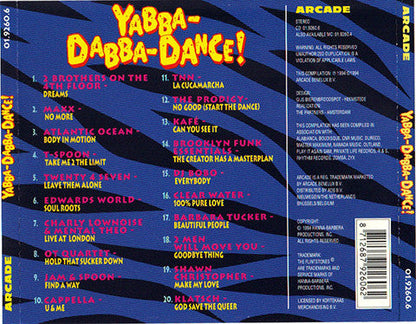 Various - Yabba-Dabba-Dance! (CD) 70792 Compact Disc Goede Staat