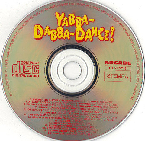 Various - Yabba-Dabba-Dance! (CD) 70792 Compact Disc Goede Staat