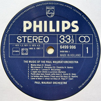 Paul Mauriat Orchestra - The Music Of The Paul Mauriat Orchestra (LP) 43985 Vinyl LP Dubbel Vinyl Goed / Hoes Goed