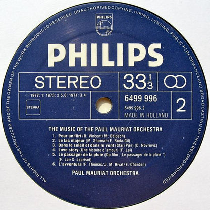 Paul Mauriat Orchestra - The Music Of The Paul Mauriat Orchestra (LP) 43985 Vinyl LP Dubbel Vinyl Goed / Hoes Goed