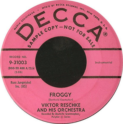 Viktor Reschke Sahara Marsch Viktor Reschke - Sahara Marsch 09771 Vinyl Singles Vinyl Goed / Hoes Generic