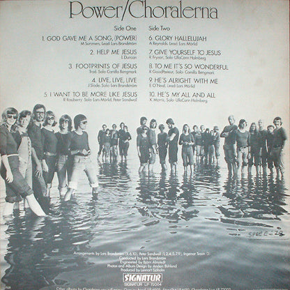 Choralerna ‎- Power (LP) 42464 Vinyl LP JUKEBOXSINGLES.NL   