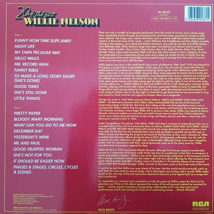 Willie Nelson – 20 Of The Best (LP) 50342