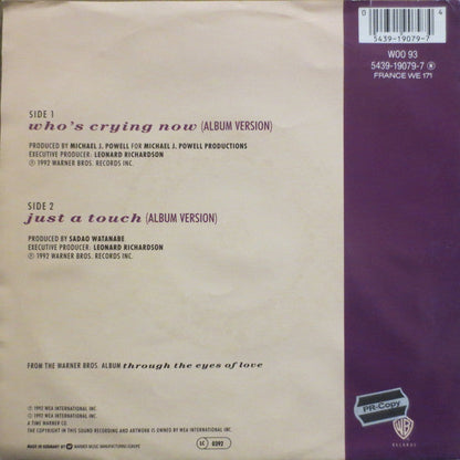 Randy Crawford - Who's Crying Now 41344 Vinyl Singles Vinyl Goed / Hoes Goed