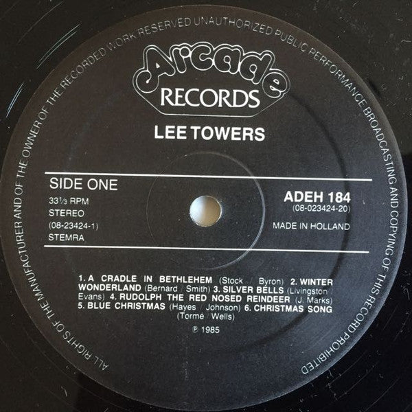 Lee Towers - Merry Christmas (LP) 45192 Vinyl LP JUKEBOXSINGLES.NL   