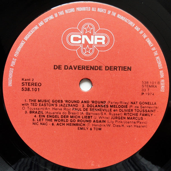 Various - De Daverende Dertien (LP) 47057 Vinyl LP JUKEBOXSINGLES.NL   