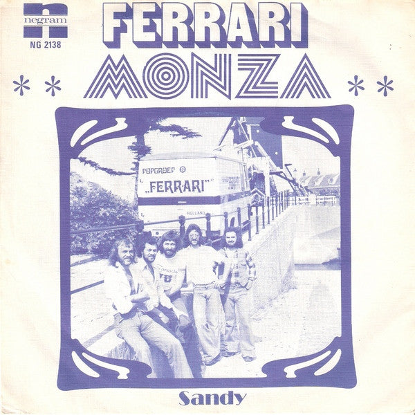 Ferrari - Monza Vinyl Singles Vinyl Zeer Goed / Hoesje Goed "VINYLSINGLES.NL"