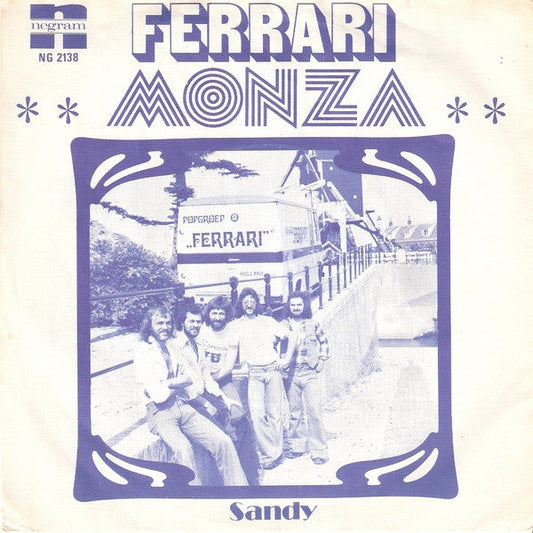 Ferrari - Monza Vinyl Singles Vinyl Zeer Goed / Hoesje Goed "VINYLSINGLES.NL"