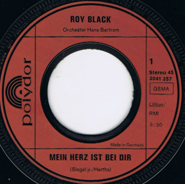 Roy Black – Mein Herz Ist Bei Dir 30595