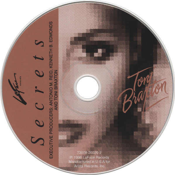 Toni Braxton - Secrets (CD) 70749 Compact Disc Goede Staat