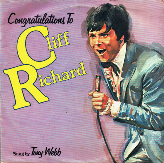 Tony Webb – Congratulations To Cliff Richard (LP) 46515