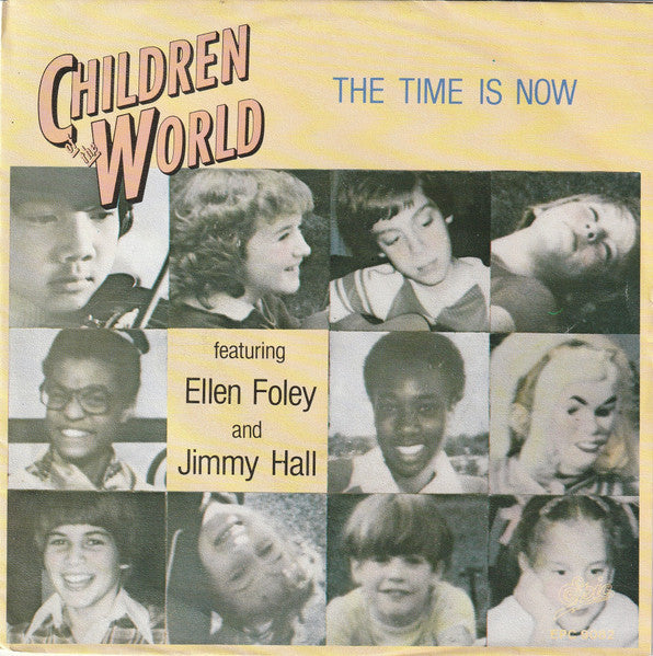 Children Of The World Featuring Ellen Foley And Jimmy Hall - The Time Is Now 42350 Vinyl Singles Vinyl Goed / Hoes Goed