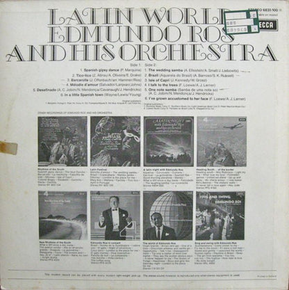Edmundo Ros &amp; His Orchestra – Latin World (LP) 49672