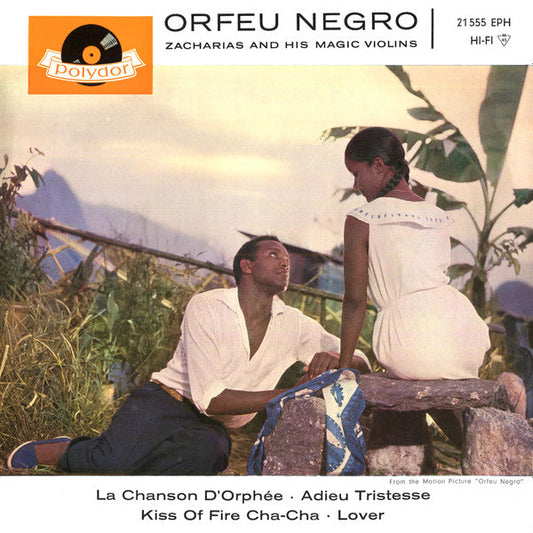Helmut Zacharias Und Seine Verzauberten Geigen - Orfeu Negro 41402 Vinyl Singles EP Vinyl Goed / Hoes Goed
