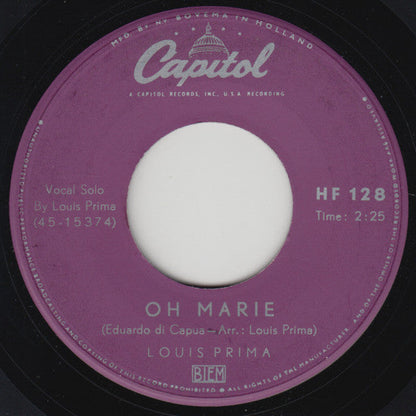 Louis Prima - Oh Marie 42368 Vinyl Singles Vinyl Goed / Hoes Generic