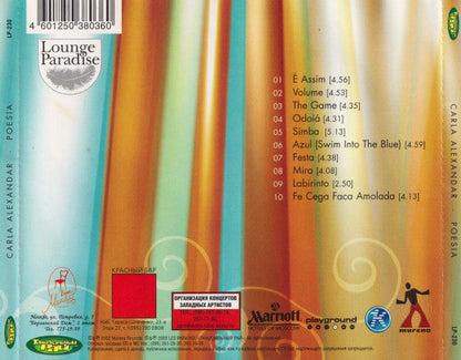 Carla Alexandar - Poesia (CD) 70829 Compact Disc Goede Staat