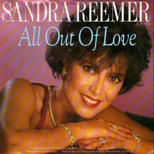 Sandra Reemer - All Out Of Love 04567 Vinyl Singles Vinyl Goed / Hoes Goed