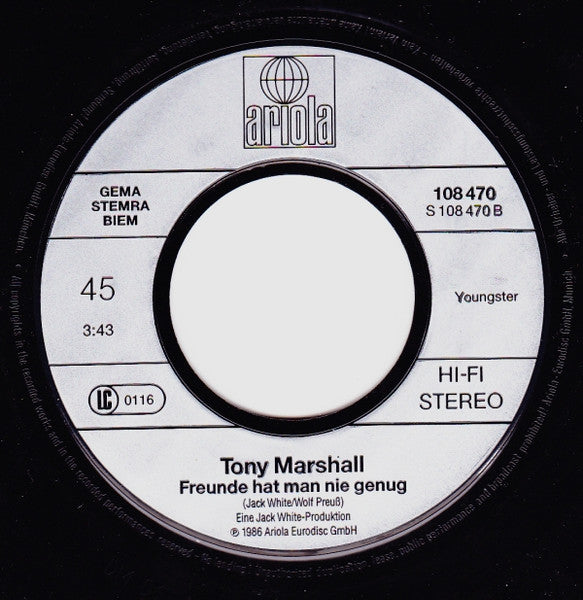 Tony Marshall - In Freudenstadt Im Schwarzwald 29584