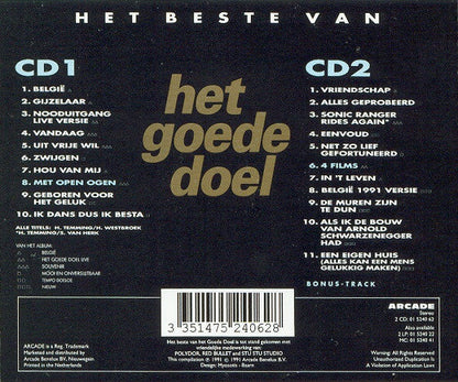 Goede Doel - Het Beste Van Het Goede Doel (CD) 70824 Compact Disc Goede Staat