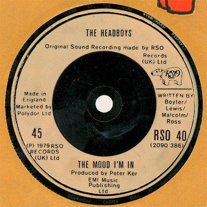 Headboys - The Shape Of Things To Come Vinyl Singles Vinyl Zeer Goed / Hoesje Generic "VINYLSINGLES.NL"