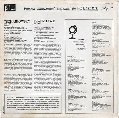 Pjotr ​​Iljitsch Tschaikowski – Franz Liszt – Klavierkonzert Nr.1 ​​(LP) 50987