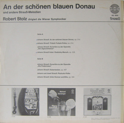 Robert Stolz dirigiert die Wiener Symphoniker – An Der Schönen Blauen Donau (LP) 50640