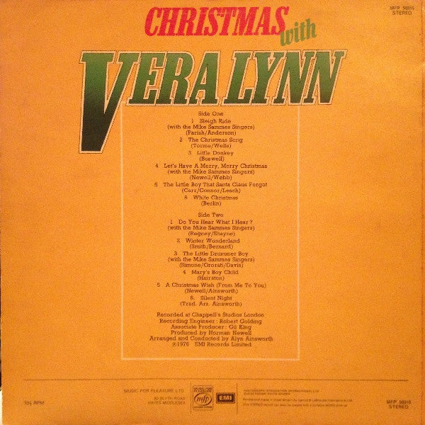 Vera Lynn - Christmas With Vera Lynn (LP) 49441 Vinyl LP JUKEBOXSINGLES.NL   