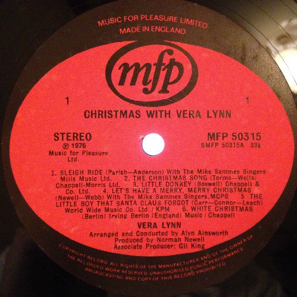 Vera Lynn - Christmas With Vera Lynn (LP) 49441 Vinyl LP JUKEBOXSINGLES.NL   