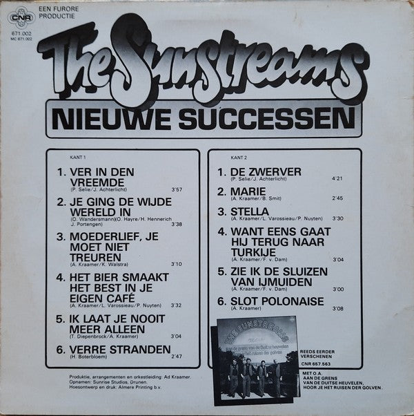 Sunstreams - Nieuwe Successen (LP) 45325 Vinyl LP JUKEBOXSINGLES.NL   