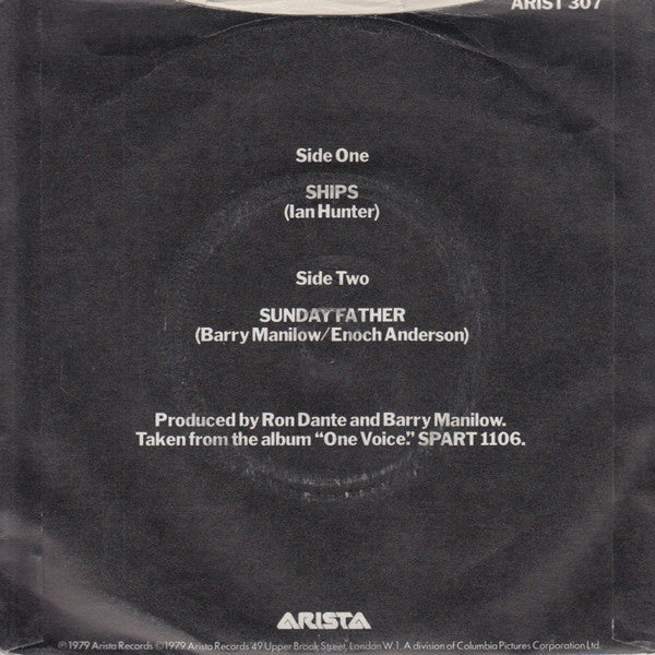 Barry Manilow - Schiffe 39349
