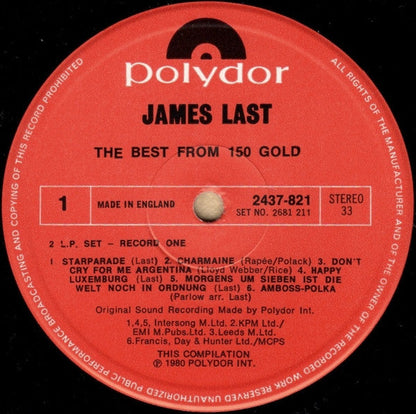 James Last - The Best From 150 Gold (LP) 40974 Vinyl LP JUKEBOXSINGLES.NL   