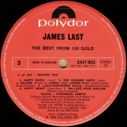 James Last - The Best From 150 Gold (LP) 40974 Vinyl LP JUKEBOXSINGLES.NL   