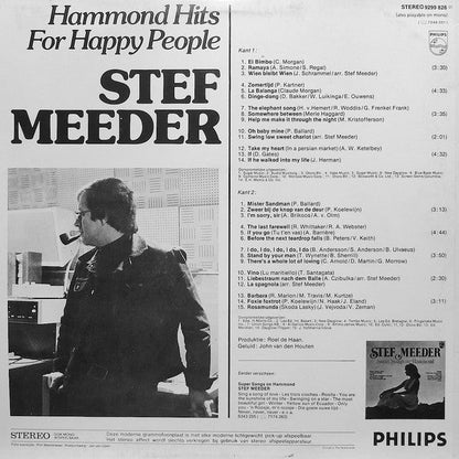 Stef Meeder - Hammond Hits For Happy People (LP) 41830 Vinyl LP JUKEBOXSINGLES.NL   